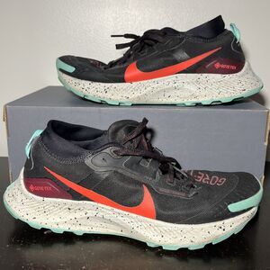Nike Pegasus Trail 3 GTX Mens Size 9 Shoes Black Bright Crimson DC8793-002
